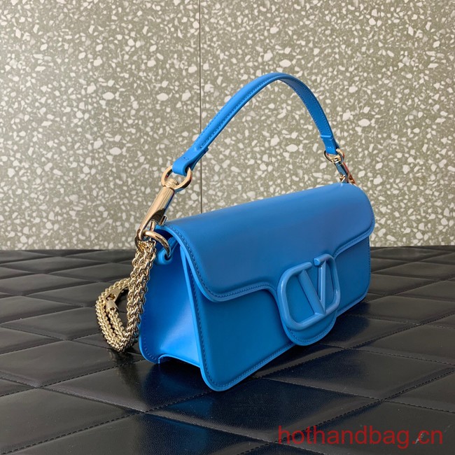 VALENTINO GARAVANI Loco Calf leather bag 2B0K30 Sapphire blue