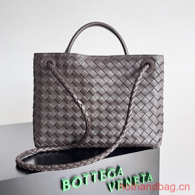 Bottega Veneta Medium Andiamo 743572 Taupe grey