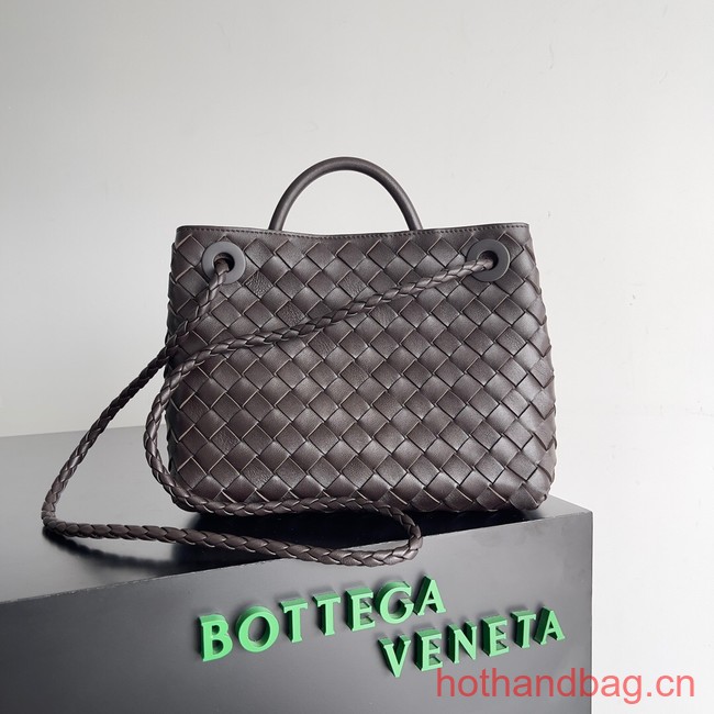 Bottega Veneta Small Andiamo 743568 Dark Brown