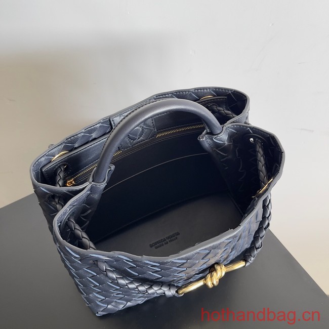 Bottega Veneta Small Andiamo 743568 dark blue