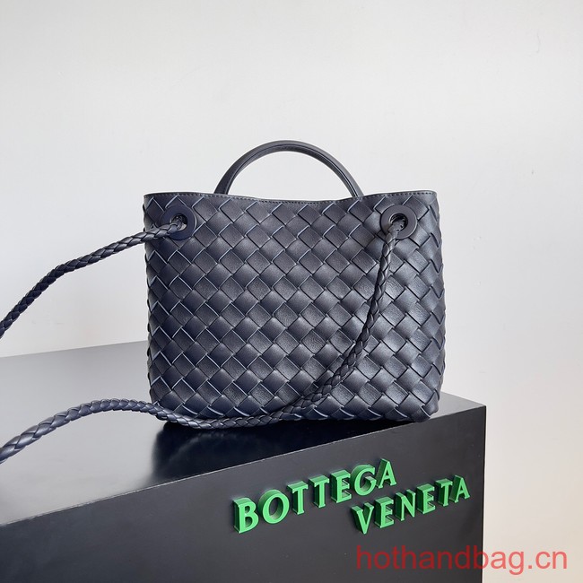 Bottega Veneta Small Andiamo 743568 dark blue