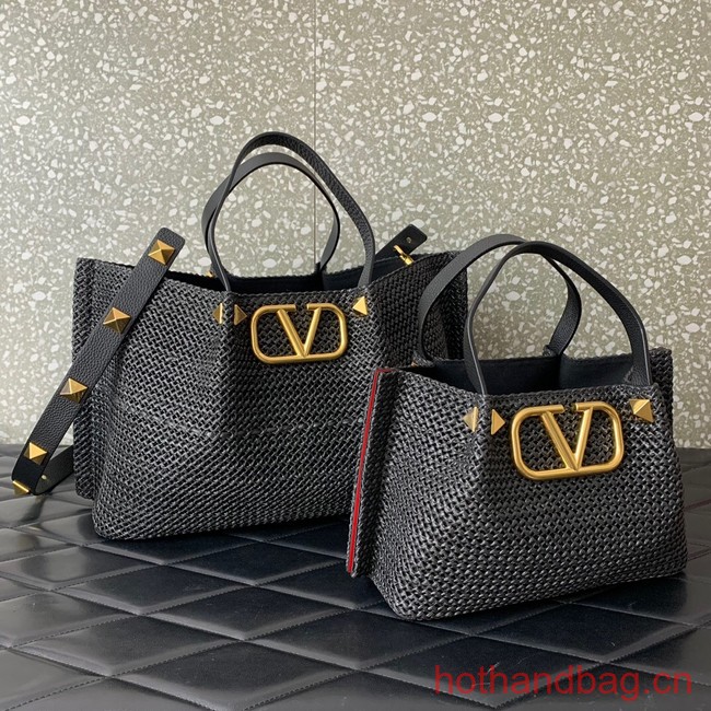 VALENTINO Knitting Shoulder bag 0331 black