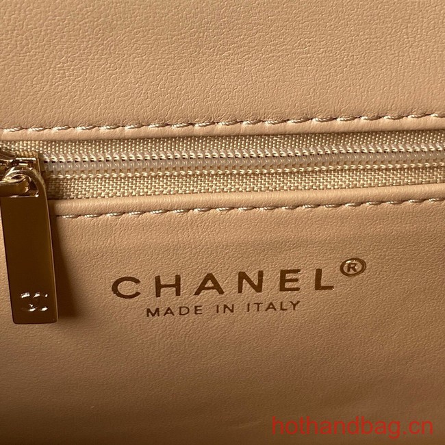 Chanel MINI FLAP BAG AS3791 Apricot