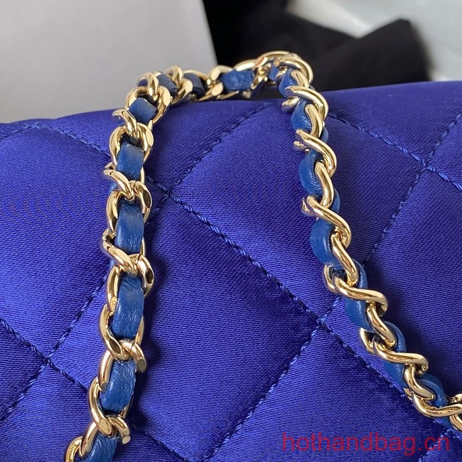 Chanel MINI FLAP BAG AS3791 blue