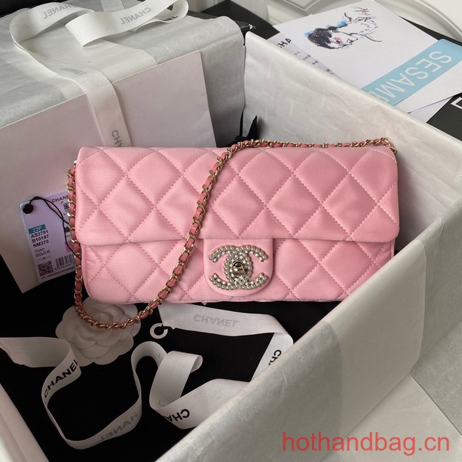 Chanel MINI FLAP BAG AS3791 pink