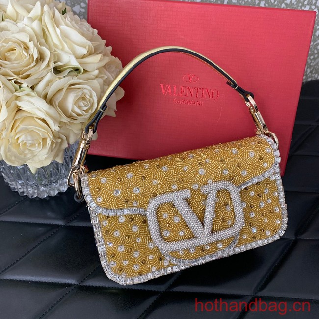 VALENTINO V-logo MINI LOCO bag 5032C gold