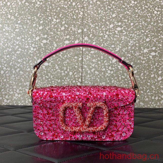 VALENTINO V-logo MINI LOCO bag 5032C rose