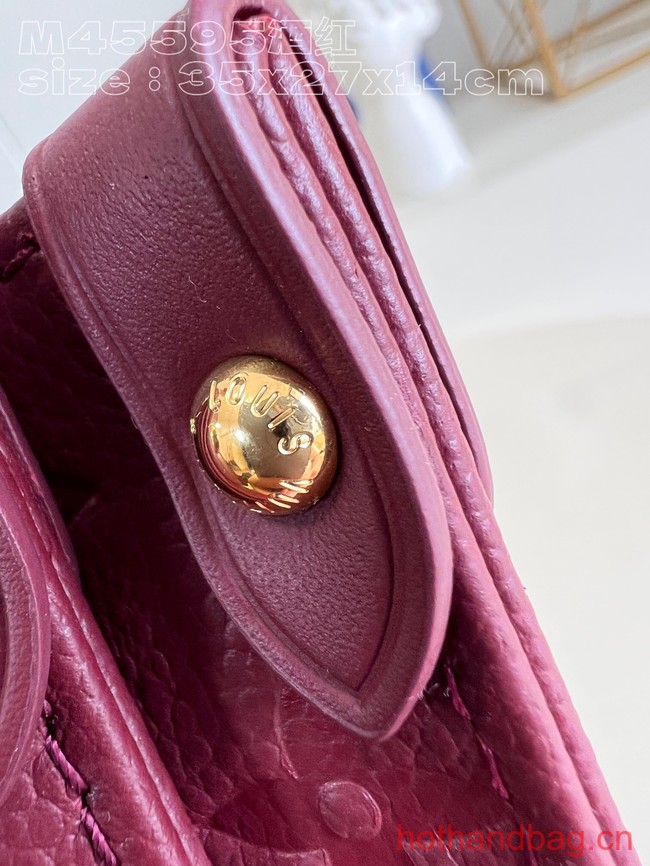 Louis Vuitton OnTheGo MM M46601 Wine Red