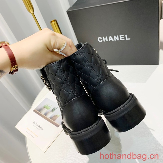 Chanel Calfskin ANKLE BOOT 93698-1