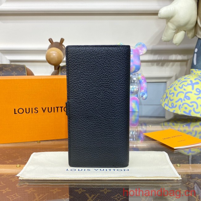 Louis Vuitton Vertical Wallet M82441 Black