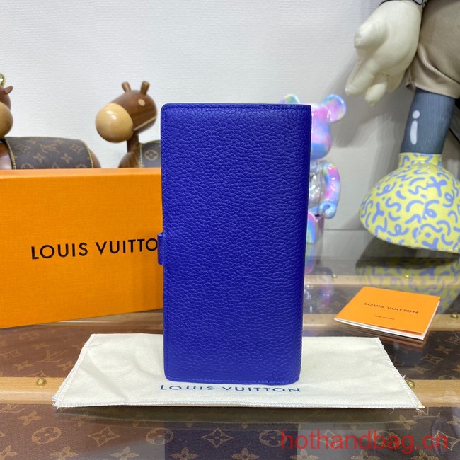 Louis Vuitton Vertical Wallet M82441 Blue