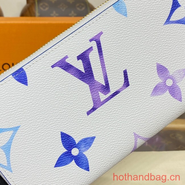 Louis Vuitton Zippy Wallet M82384 Blue