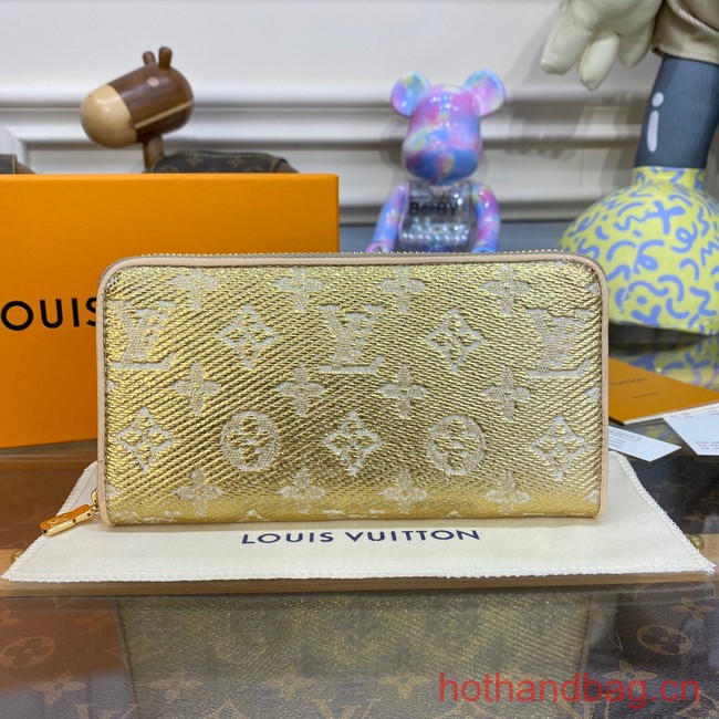 Louis Vuitton Zippy Wallet M82468 gold