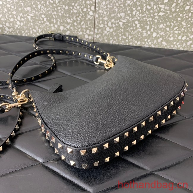 VALENTINO grain calfskin leather bag 0313 black