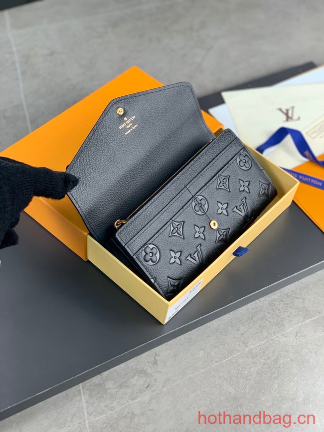 Louis Vuitton Sarah Wallet M82256 black