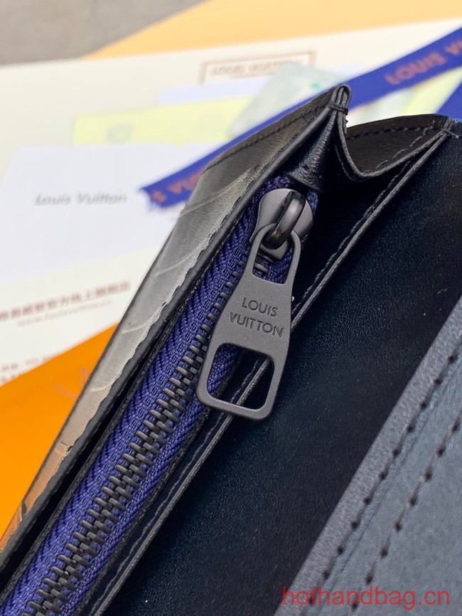 Louis Vuitton Brazza Wallet M62900 blue