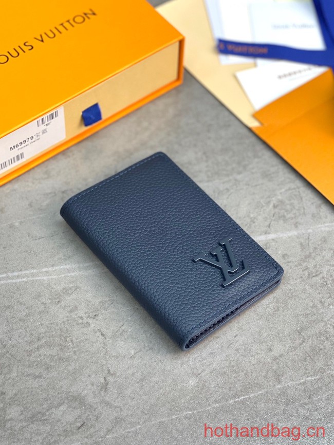 Louis Vuitton POCKET ORGANIZER M69979 dark blue