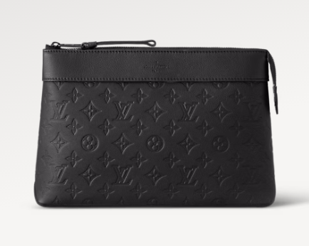 Louis Vuitton Pochette Voyage Souple M82545 black