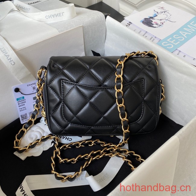 Chanel SMALL FLAP BAG AS4263 BLACK