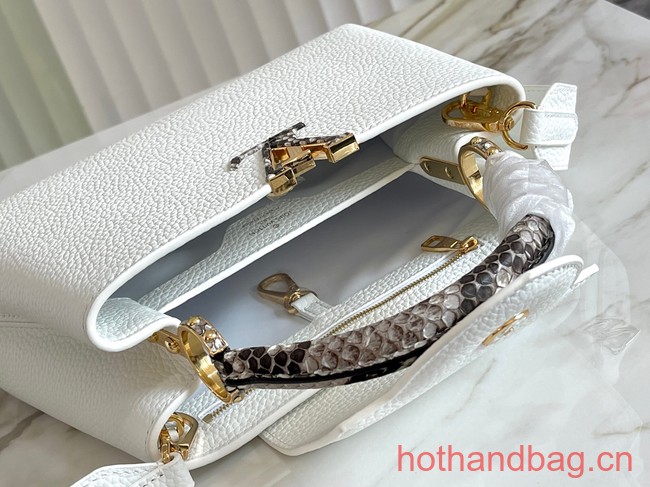 Louis Vuitton Capucines BB N48865 white