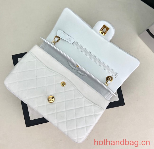 Chanel CLASSIC HANDBAG A1112 WHITE