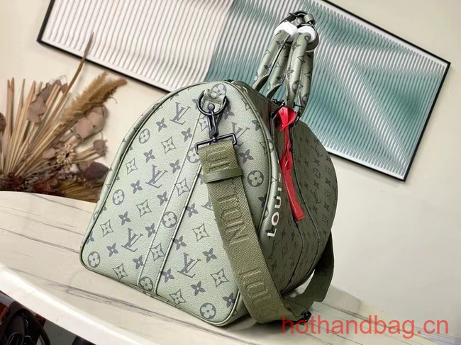 Louis Vuitton Keepall Bandouliere 45 M23962 Khaki Green