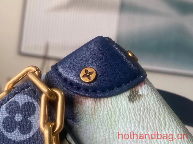 Louis Vuitton Steamer Wearable Wallet M81783 blue