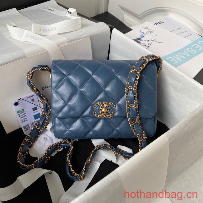 Chanel SMALL FLAP BAG AS4423 blue