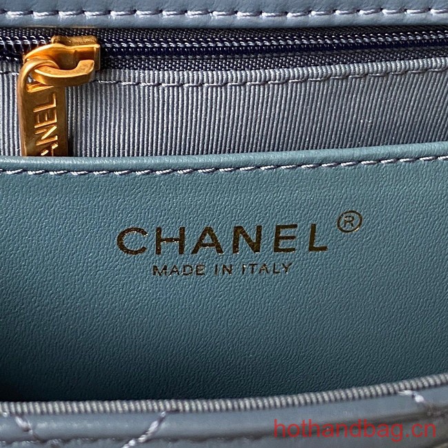 Chanel SMALL FLAP BAG AS4423 blue