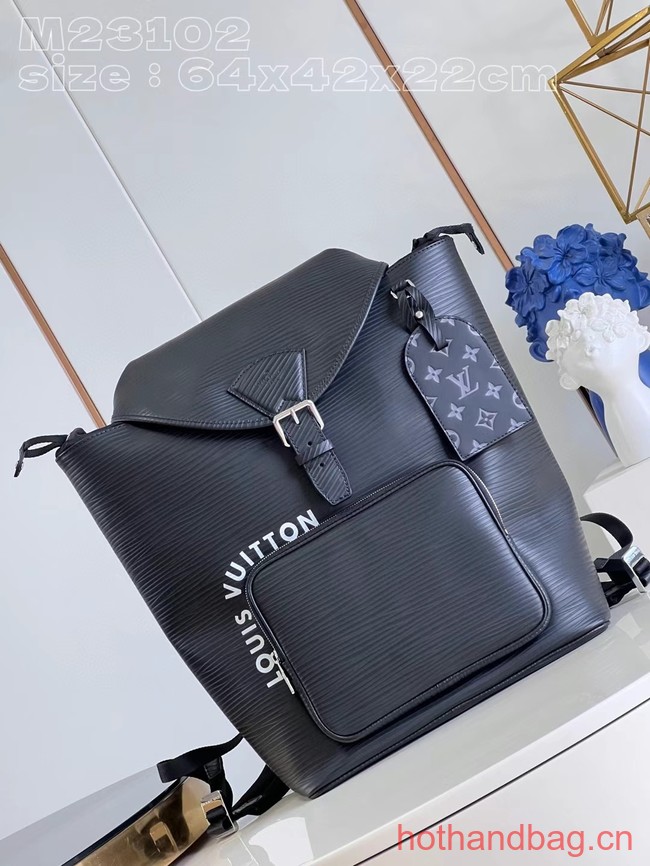 Louis Vuitton Montsouris Backpack M23099 BLACK