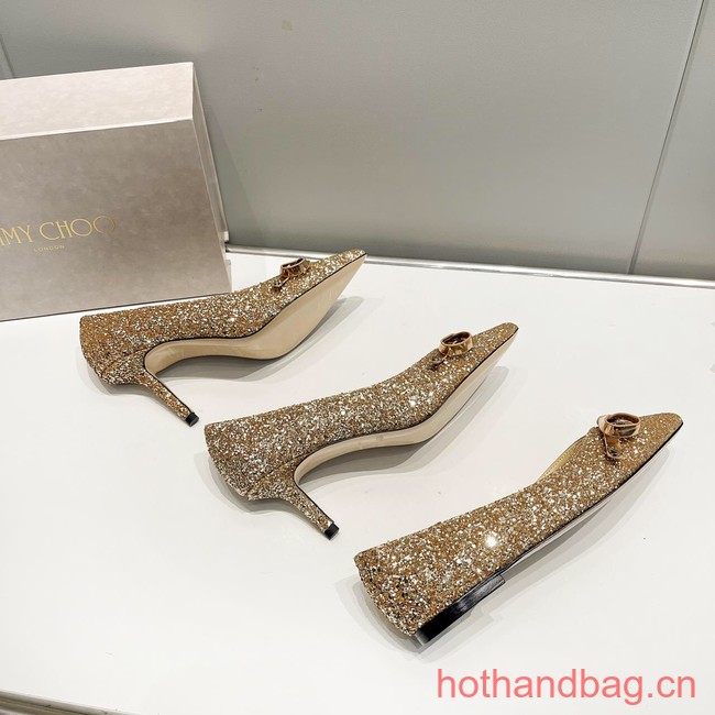 Jimmy Choo Shoes heel height 8CM 93758-2