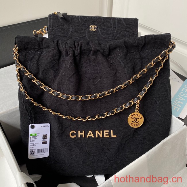 CHANEL 22 HANDBAG AS3261 black