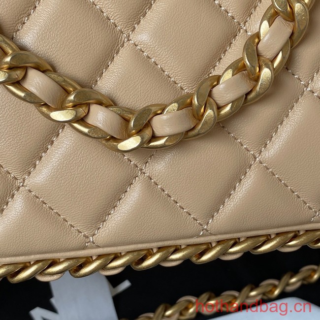 Chanel LARGE HOBO BAG AS4287 Apricot