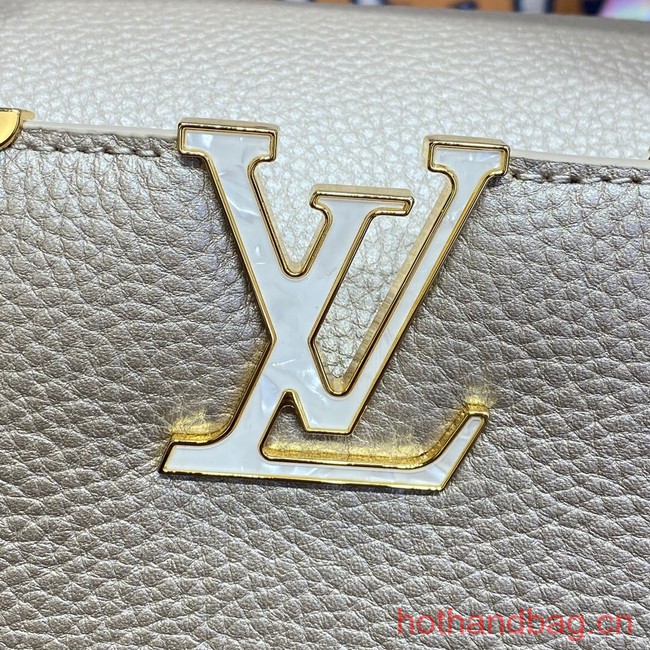 Louis Vuitton Capucines MM N93419 gray