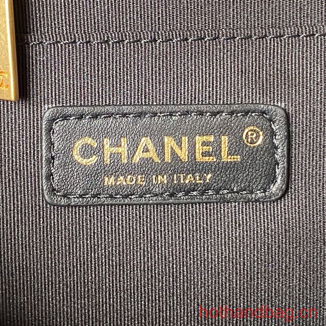 CHANEL Backpack Denim AP4031 Royal Blue