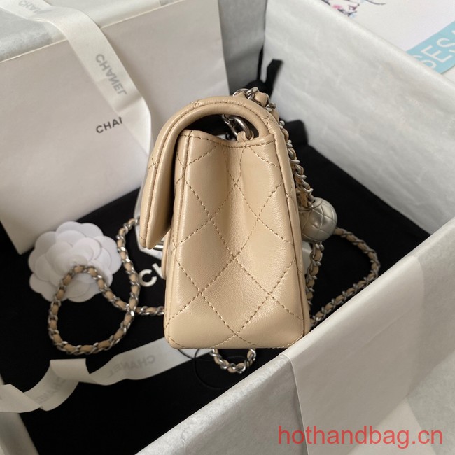 Chanel SMALL FLAP BAG AS1787 Apricot