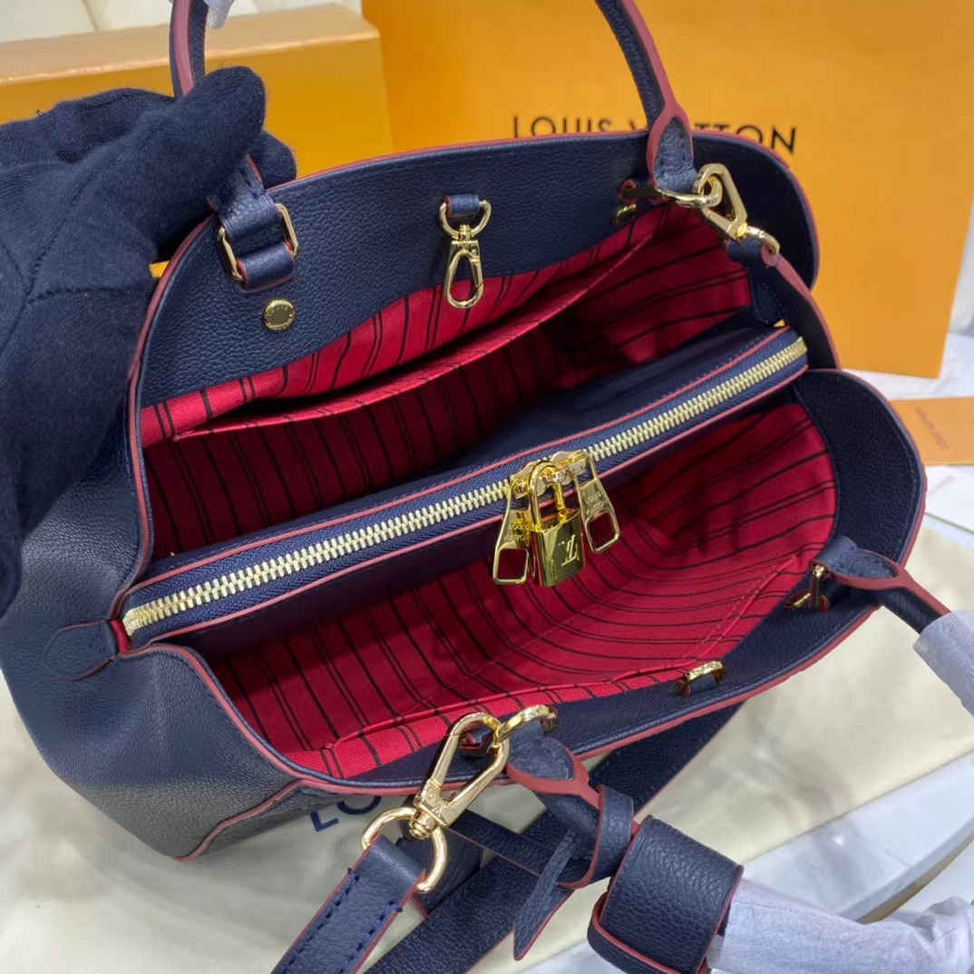 Louis vuitton original MONTAIGNE MM M44311 dark blue