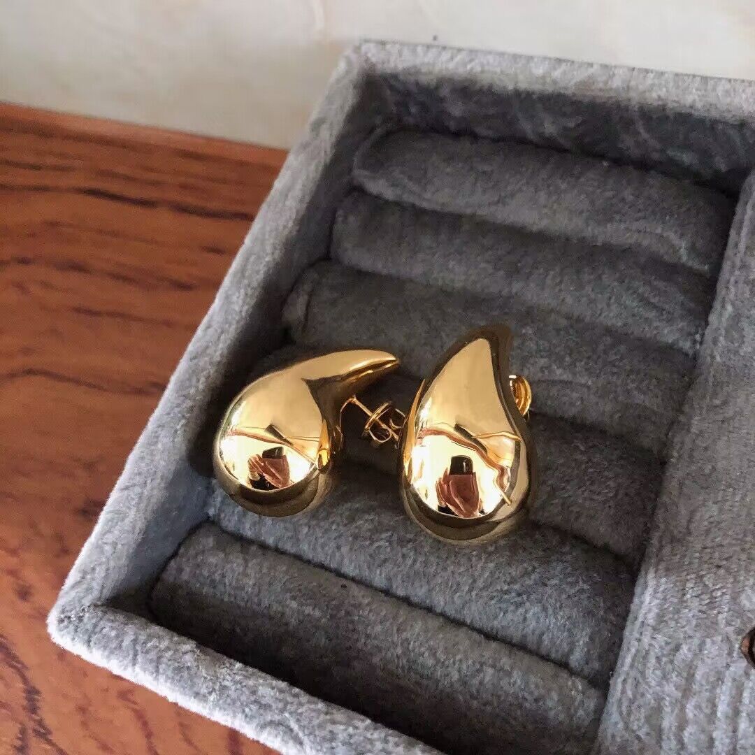 Bottega Veneta Earrings BV56223 Gold