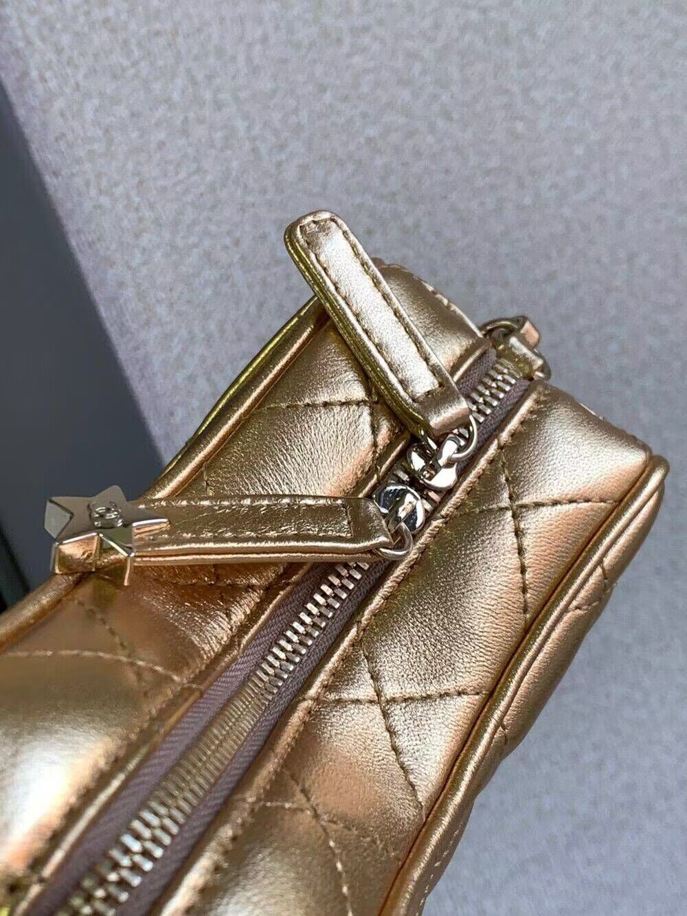 Chanel 24C Original Leather Star Bag AS4579 Gold