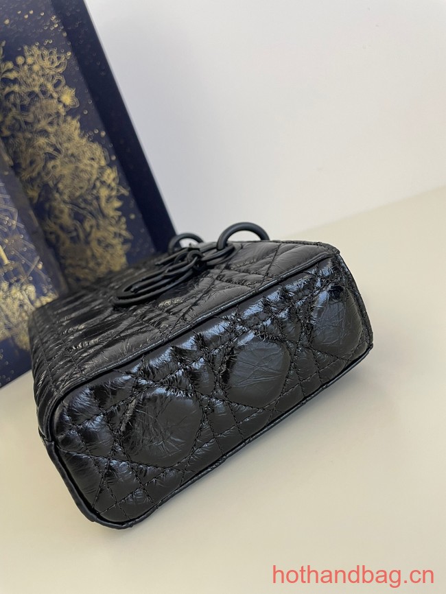 DIOR MEDIUM LADY D-JOY BAG Cannage M0540O black