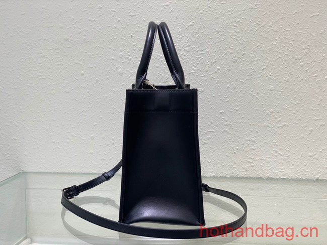 SMALL DIOR BOOK TOTE Black Calfskin M1295ZG