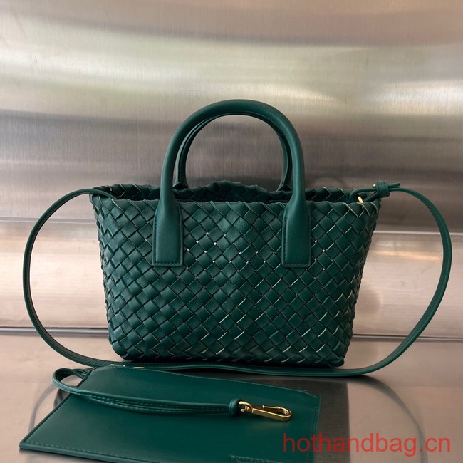 Bottega Veneta Mini Cabat 709464 dark green