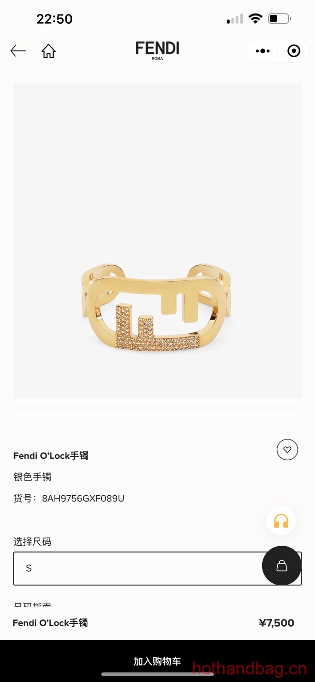 Fendi Bracelet CE12872