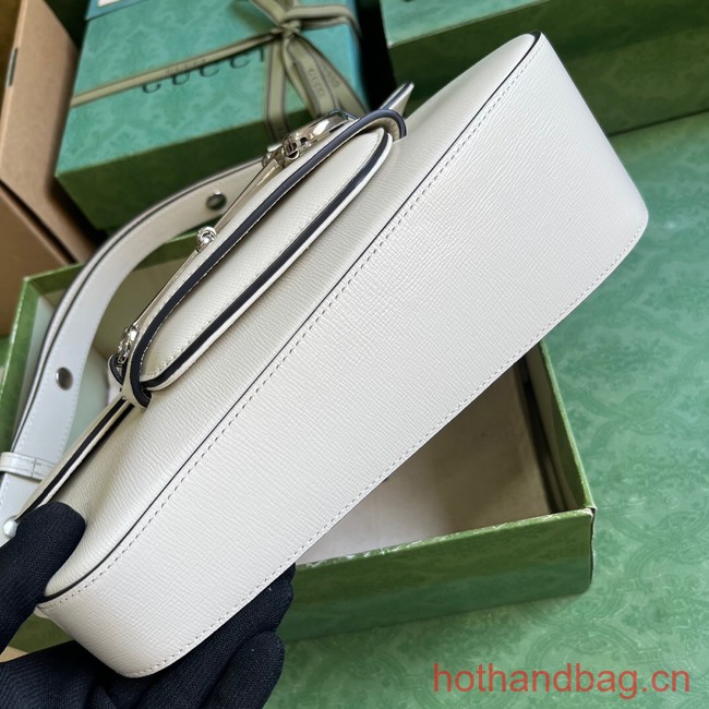 GUCCI HORSEBIT 1955 SMALL SHOULDER BAG 764155 White