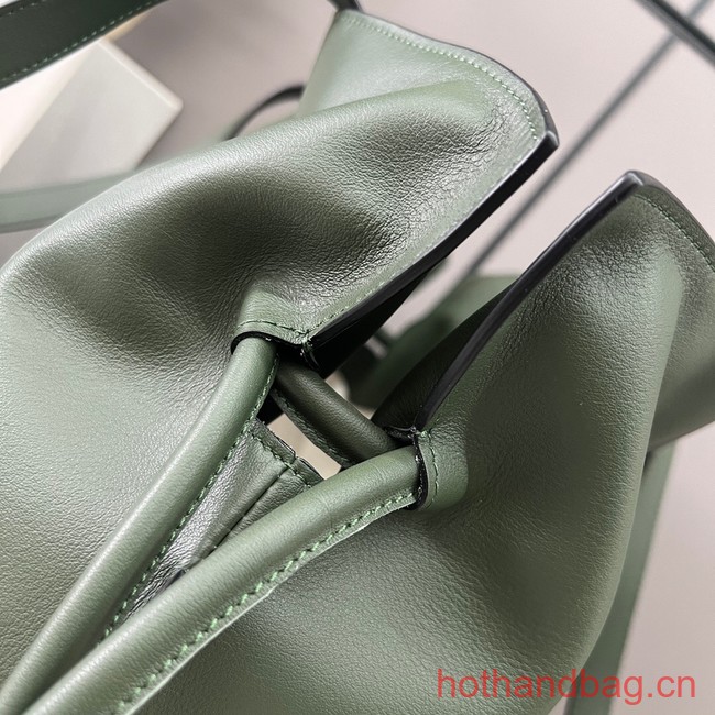 Loewe Original Leather Shoulder bag 062350 dark green