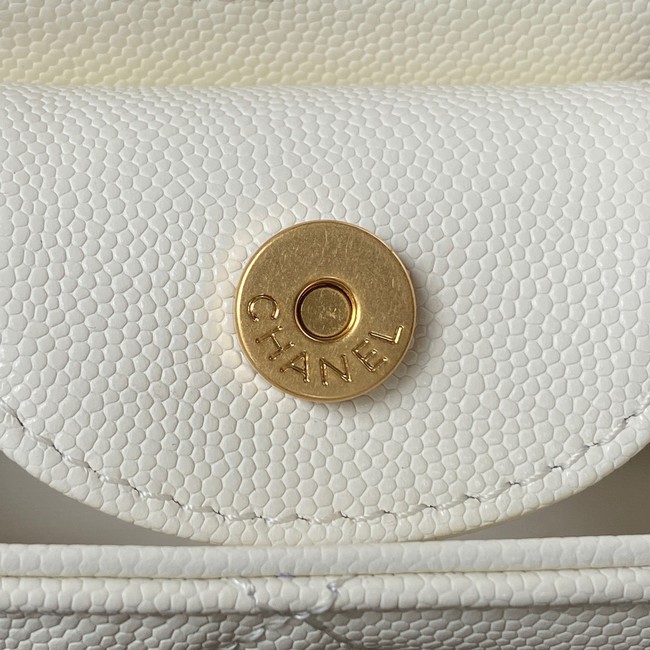 Chanel SMALL HOBO BAG AS4597 white