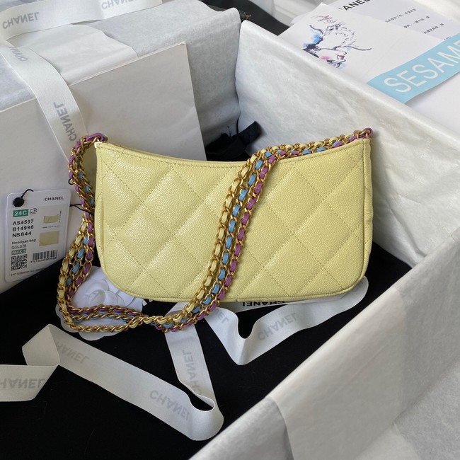 Chanel SMALL HOBO BAG AS4597 YELLOW