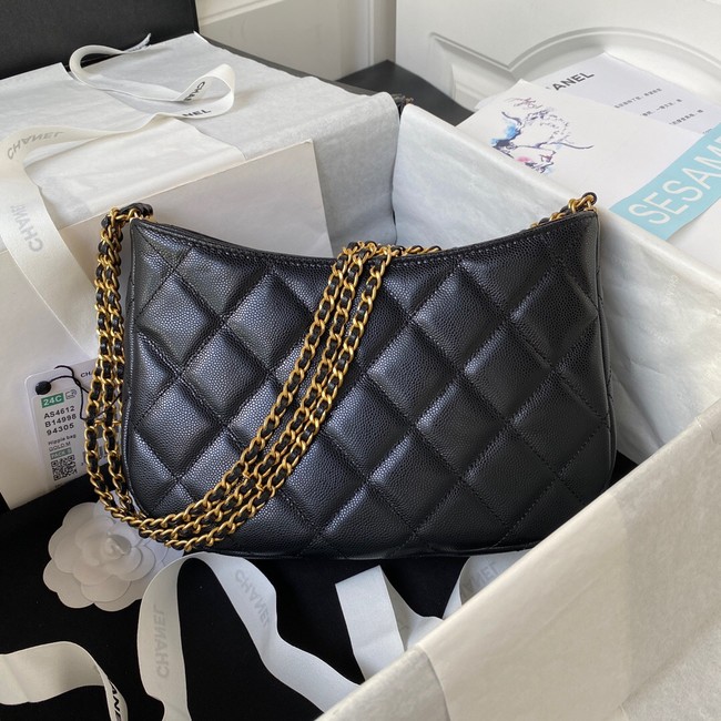 Chanel SMALL HOBO BAG AS4612 BLACK