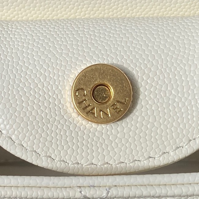 Chanel SMALL HOBO BAG AS4612 WHITE