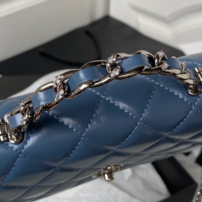 Chanel WALLET ON CHAIN AP3645 BLUE